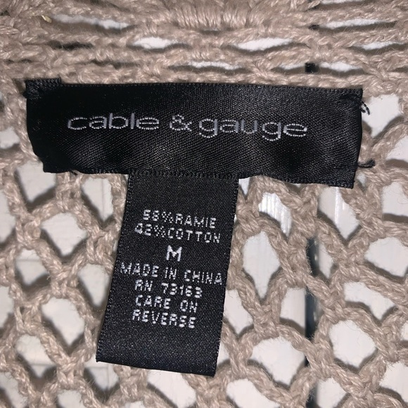 Vintage Peppermint Bay Turtle Rayon dress with net open coverup sweater Large - Picture 4 of 11